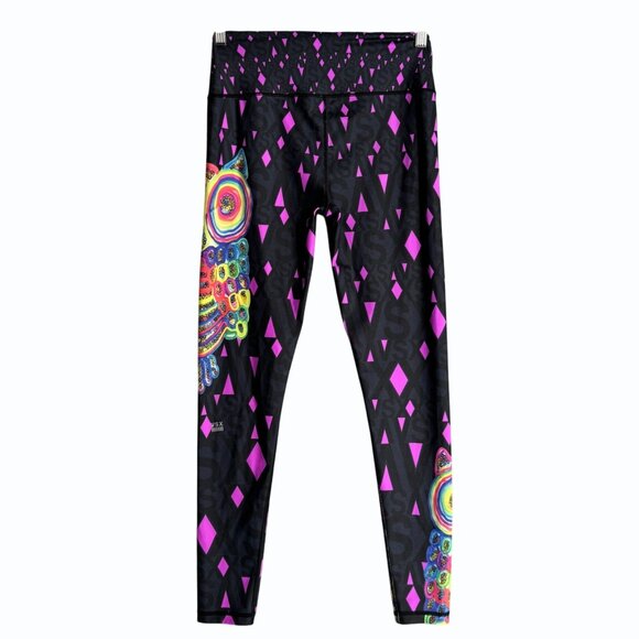 Victorias Secret VSX Knockout Tight Limited Edition Fashion Show Owl Print S - Picture 9 of 14